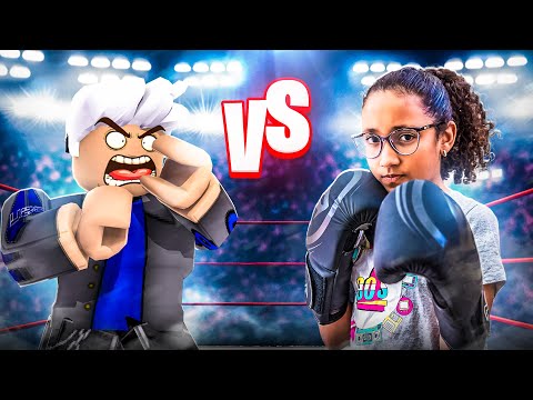 VIREI O LUTADOR DE BOXE MAIS FORTE DO MUNDO !! ROBLOX