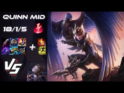 MID Quinn vs Orianna - EU Grandmaster Patch 25.S2.8
