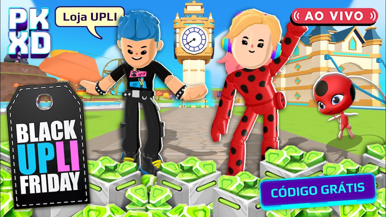 🐞 9.000 Gemas GRÁTIS no Miraculous do PK XD + Black Friday UPLI
