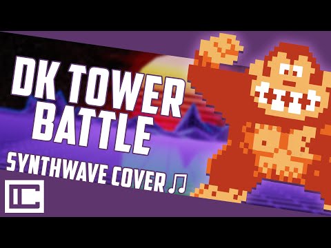 Donkey Kong - DK Tower Battle (Stage 9-8) [Synthwave Cover]