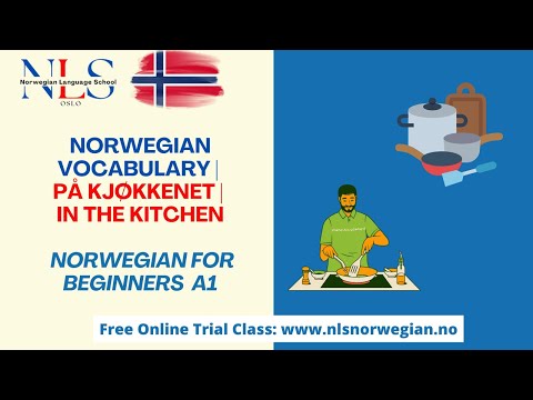 Learn Norwegian | Norwegian Vocabulary | På Kjøkkenet | In the Kitchen | Episode 191 | A1