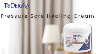 Product video: Pressure Sore Relief Healing Cream by TriDerma (4 oz)