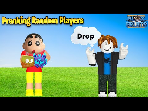 I Pranked Random Players in Blox Fruits  😂🔥 | Blox Fruits | Roblox