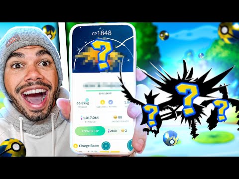 NUNCA VI ESSE LENDÁRIO -  POKEMON GO | Cris |