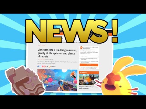 SLIME RANCHER NEWS!-No Extractors but NEW AREAS!!