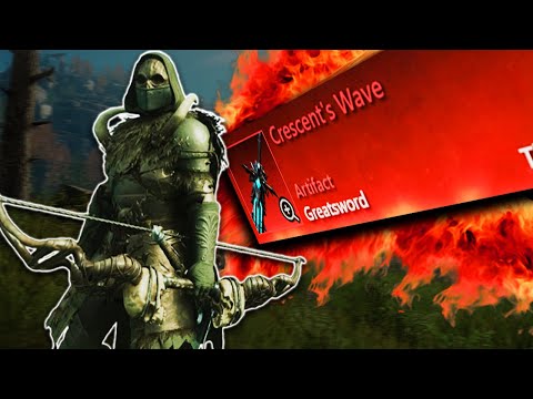 MY BOW VS THE CRESCENT WAVE BOYS. New World PVP.