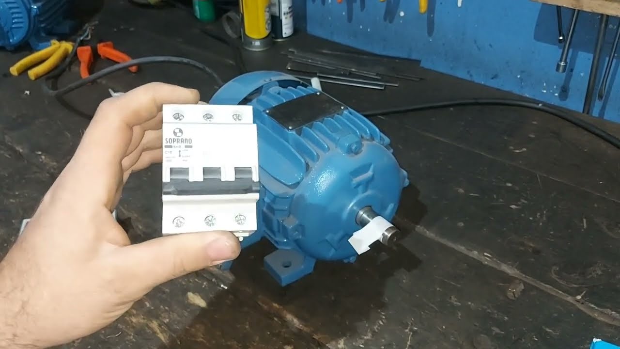 COMO CALCULAR E DIMENSIONAR DISJUNTOR PARA O MOTOR ELÉTRICO DE MANEIRA CORRETA