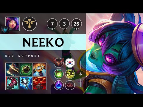 Neeko Support vs Taric: Vision Controller - KR Grandmaster Patch 25.S1.1