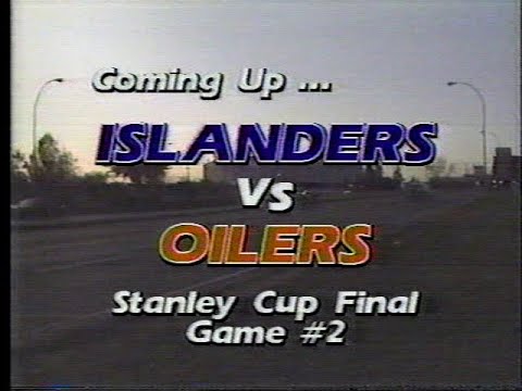 Game 2 - 1983 Stanley Cup Finals - New York Islanders @ Edmonton Oilers - USA Network w/ Dan Kelly
