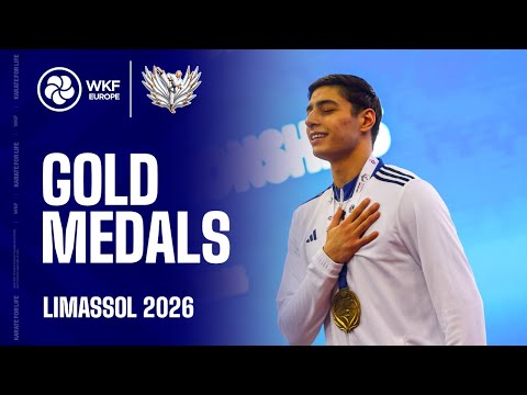 EKF KARATE  | Day 3 - GOLD MEDALS | EKF Cadet, Junior & U21 Championships