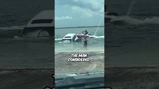 This Woman Reversed Her Car Into the Ocean 🫣