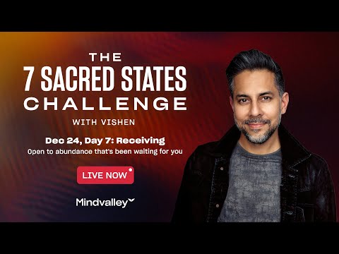 Reset Your Mind Before Planning 2026 | 🔴 7 Sacred States Challenge: State #7 – Receiving | Day 7