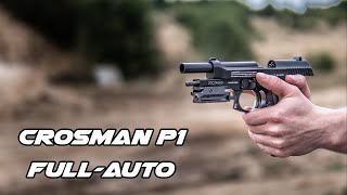 Vzduchová pištoľ Crosman P1 Full Auto 4,5 mm
