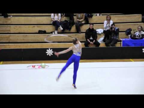Christmas Cup 13.12.2014 - Anastasia Terehhova - 1998 - Hoop - Tallinn - Rhythmic gymnastics