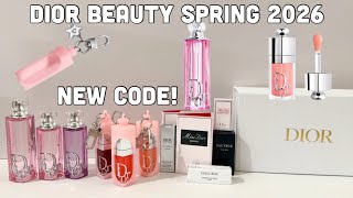 Dior Spring 2026 Collection💜🧡🩷 Dior Beauty Haul | Dior Addict Perfume, Dior Lip Glow Oil, Dior GWP