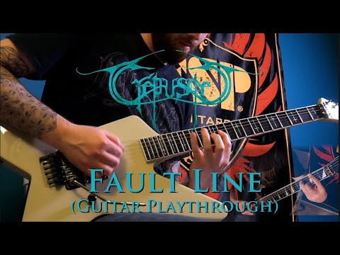 Crepuscle - "Fault Line" (Guitar Playthrough)