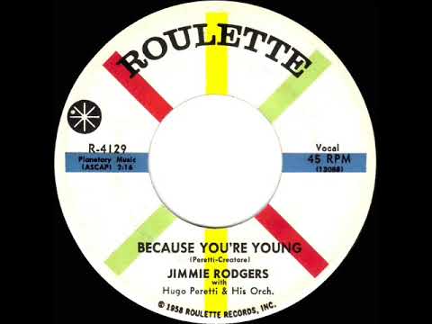 1959 HITS ARCHIVE: Because You’re Young - Jimmie Rodgers
