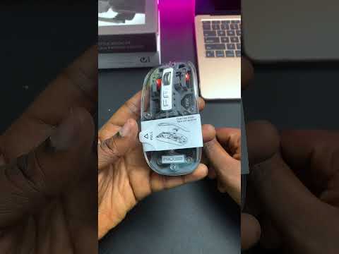 This Fmouse Transparent Mouse  Is Beautiful 😍 #shorts