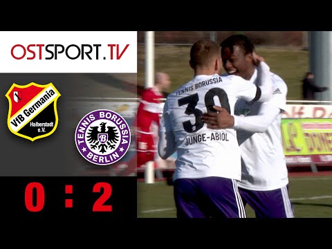 TeBe gnadenlos effizient: Germania Halberstadt - Tennis Borussia Berlin 0:2 | Regionalliga Nordost