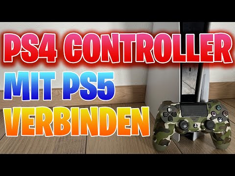 Connecting a PS4 controller to a PS5 | Using a DualShock controller on a Playstation 5 | Tutorial...