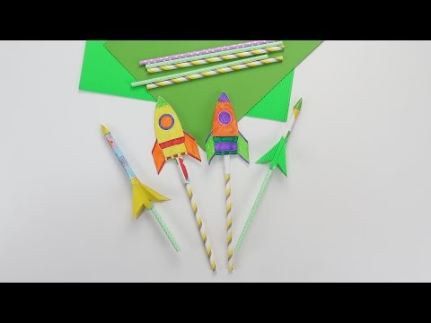 Raketice od slamčica