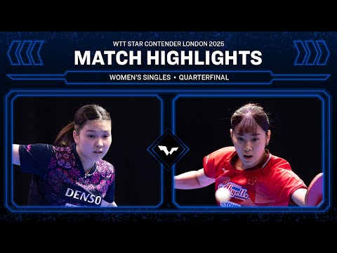 Honoka Hashimoto vs Miyu Nagasaki | WS QF | #WTTLondon 2025