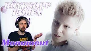 Robyn REACTION with Röyksopp! Monument. First Time Hearing Them!