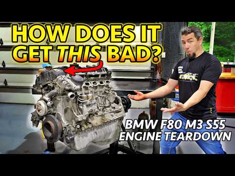 $10,000 BMW M3 Engine RUINED BY PURE NEGLIGENCE! F80 S55 Turbo Teardown With WILD DAMAGE!