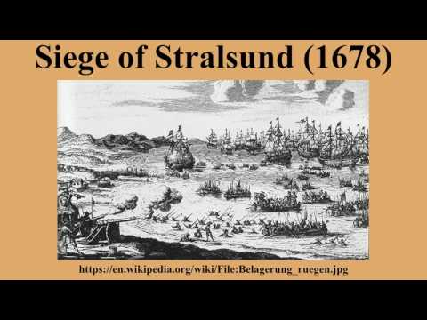 Siege of Stralsund (1678)