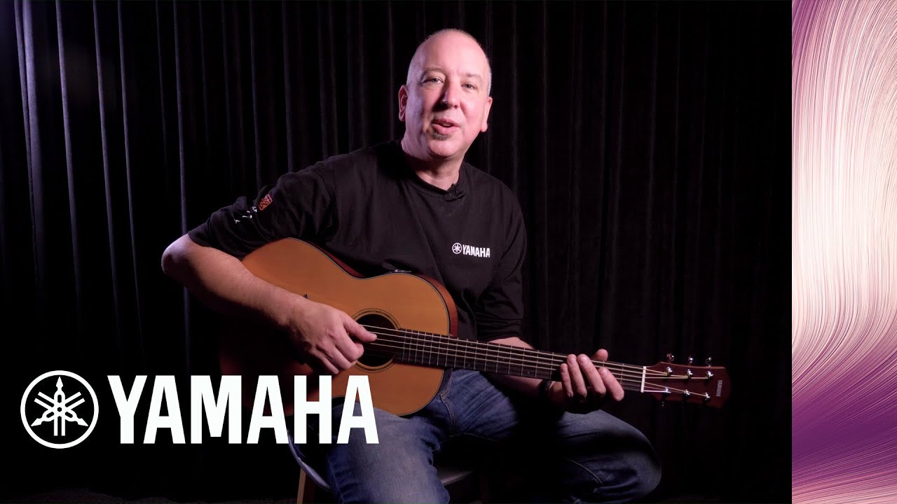 Yamaha CSF-TA Transacoustic Parlour Guitar - Vintage Natural