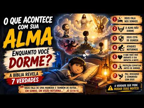O Que Acontece com Sua Alma Enquanto Você Dorme? A Bíblia Revela 7 Verdades