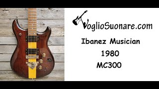 Video thumbnail for 1980 IBANEZ MUSICIAN MC-300 Vintage Made in Japan by WelcomeGuitars