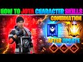 How To Jota Character Skills Combination 2023 | Br Rank Best Character Combination In Free Fire