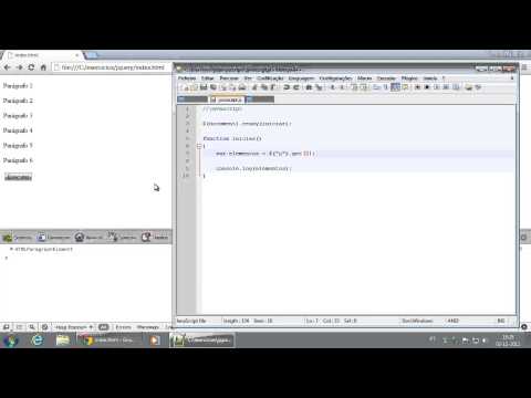 001 Introdução ao videos sobre jQuery