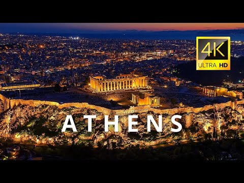 Athens, Greece 🇬🇷 in 4K ULTRA HD 60FPS Video by Drone