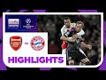 Arsenal v Bayern Munich | Champions League 23/24 | Match Highlights