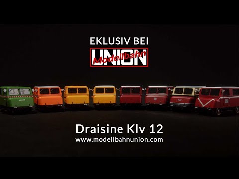 Draisine Klv 12 Modellbahn Union Exklusiv - Spur H0 1:87