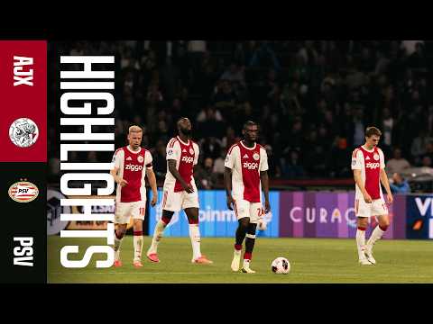 Ajax 1-3 PSV | Highlights | Eredivisie
