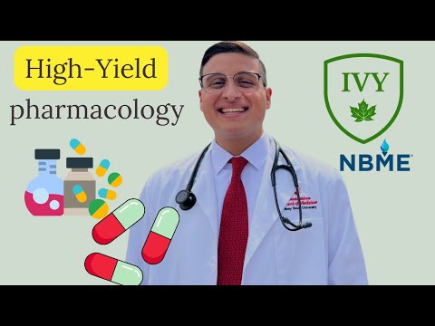 Pharmacology USMLE Step 1 | 7-Day All-You-Need Crash Course