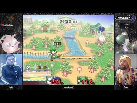 Salem Smashfest: Loki (Jigglypuff) vs. Deku (Yoshi) - Losers Round 2 - Project M