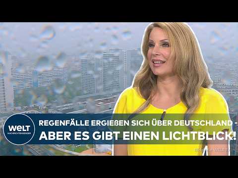 Video Thumbnail: WETTER: Regenfront zieht über Deutschland - Lichtblick zum Ende der Woche