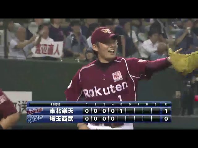 【5回裏】イーグルス先発・松井裕が5回まで3安打3四球無失点の好投!! 2014/7/23 L-E