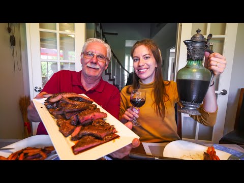 , title : 'BBQ NORTEAMERICANO: Churrasco a la Parrilla con Glaseado de ANANÁ + WHISKEY 🍍🥃 (Asado en Canadá)'