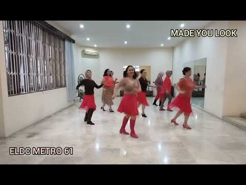 MADE YOU LOOK // BEGINNER // CHOREO: ARI  LINEDANCE // DEMO ELDC METRO PI 61 BY ELIS //