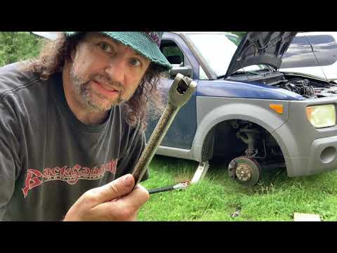 Replacing the passenger side cv axle on a 2003 Honda Element