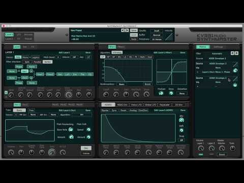 Oscillator  Algorithms in SynthMaster 2.9