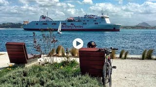 El ferri de Cork navega, por primera vez, por la bahía de Santander El ferri de Cork navega, por primera vez, por la bahía de Santander