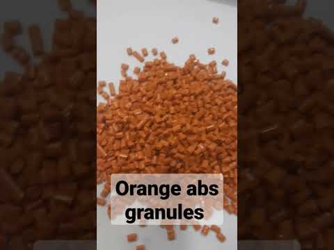Orange ABS Granules