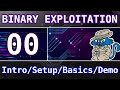 0 Intro Basics Setup Buffer Overflows Intro To Binary Exploitation Pwn