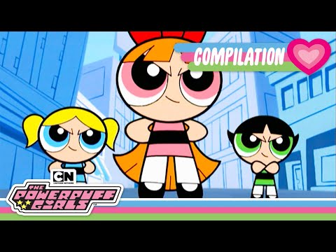 The Powerpuff Girls Are Ready to Save the World | Mega Compilation | Cartoon Network
